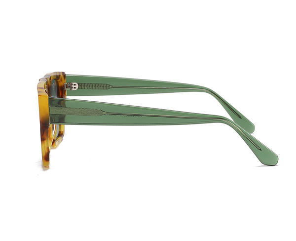 Gafas de sol polarizadas de acetato de estilo unisex para conducir AT8010