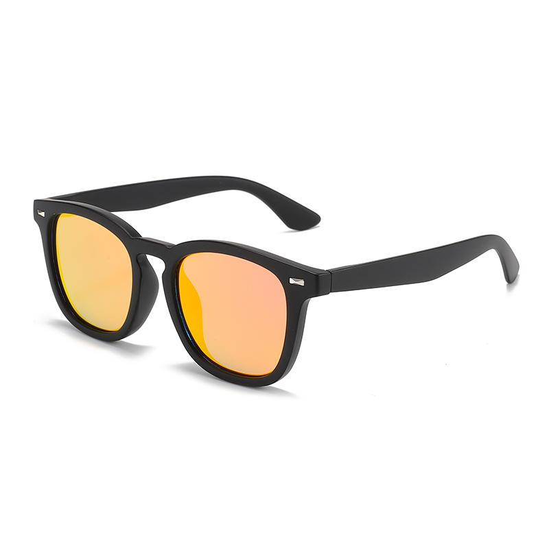Gafas de sol de plástico recicladas para hombre con lente polarizada UV400