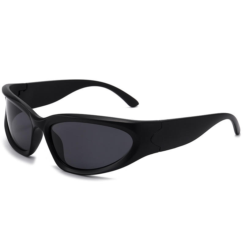 Serie Alien Gafas de sol deportivas para hombre con lentes negras