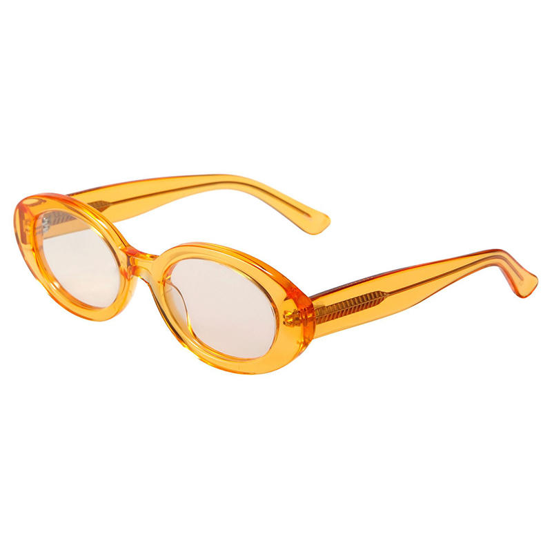 Gafas de sol de diseñador mujer acetato con lentes negros polarizados UV400