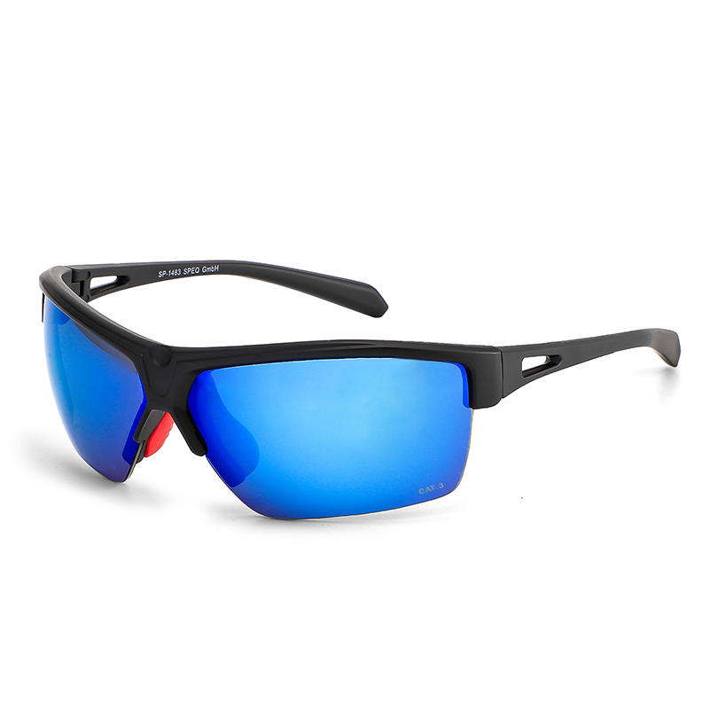 Gafas de sol deportivas con lentes intercambiables en juego