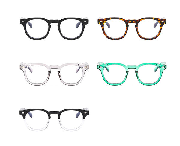 2022 Nuevo modelo de gafas ópticas redondas.