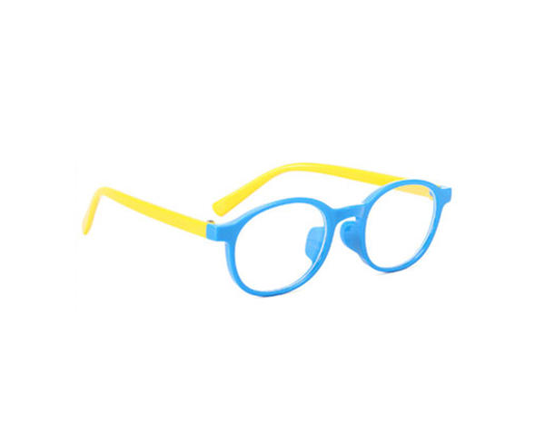 2022 Anti luz azul niños marcos cuadrados niños gafas de bicicleta suaves gafas de sol de bicicleta TR90 gafas