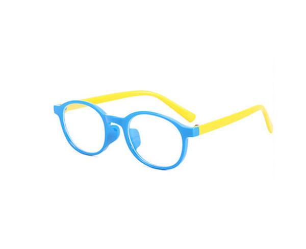 2022 Anti luz azul niños marcos cuadrados niños gafas de bicicleta suaves gafas de sol de bicicleta TR90 gafas