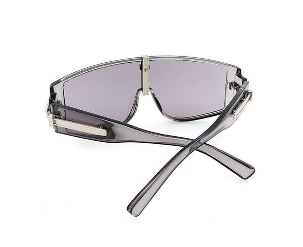 2022 gafas de sol de moda unisex con montura de lente de una pieza personalizada