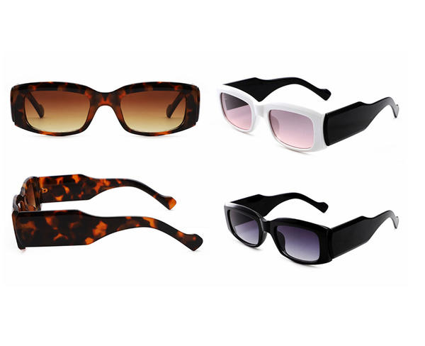 2022 gafas de sol de moda para mujer con marco cuadrado pequeño y marco cuadrado pequeño personalizado