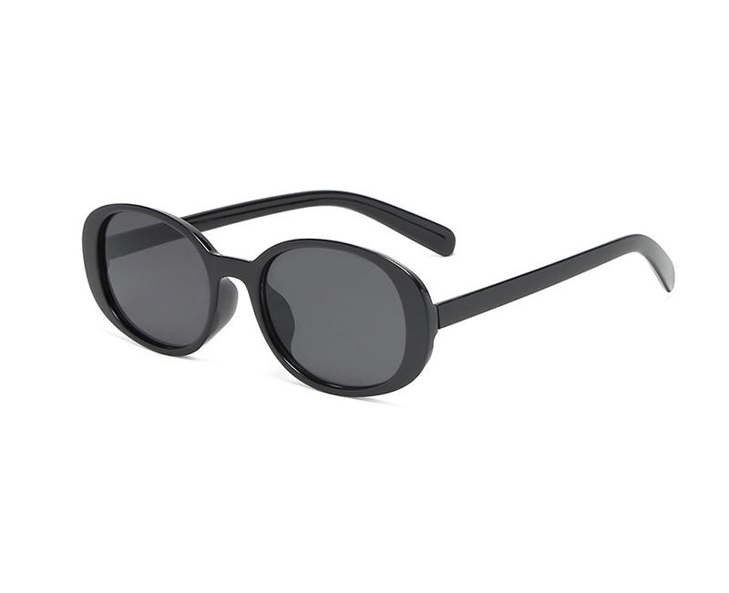 2022 Nuevo modelo popular gafas de sol ovaladas para mujer