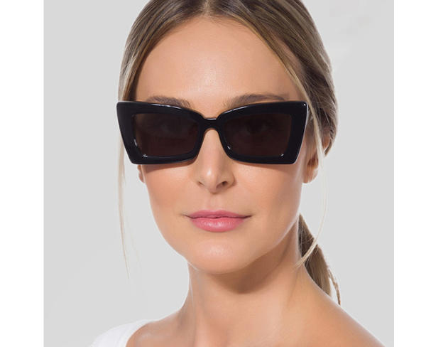 2022 Nuevo modelo popular gafas de sol cuadradas para mujer