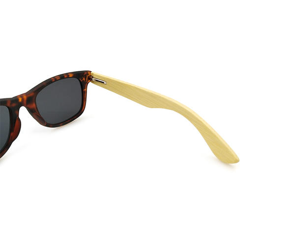 Venda al por mayor las gafas de sol clásicas retro de la pierna del marco del color del demi