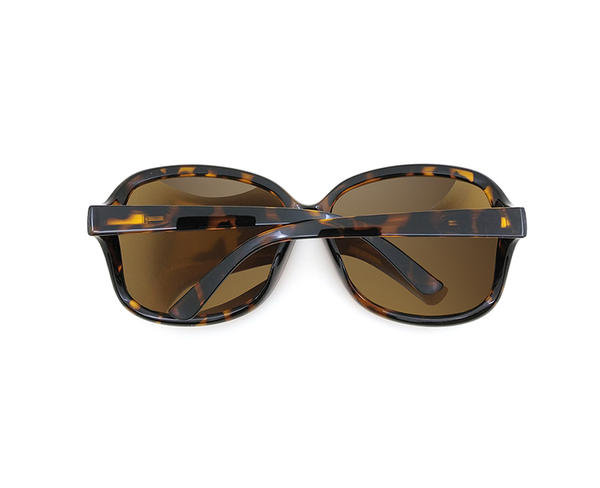 Gafas de sol de color tortuga de lujo para mujer de la fábrica de gafas linhai