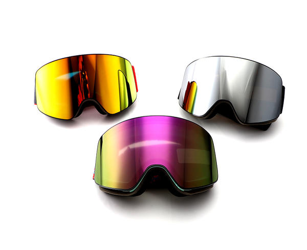 2022 gafas de esquí a prueba de viento y ciegas para la nieve estilo mujer de gran calidad supercalientes