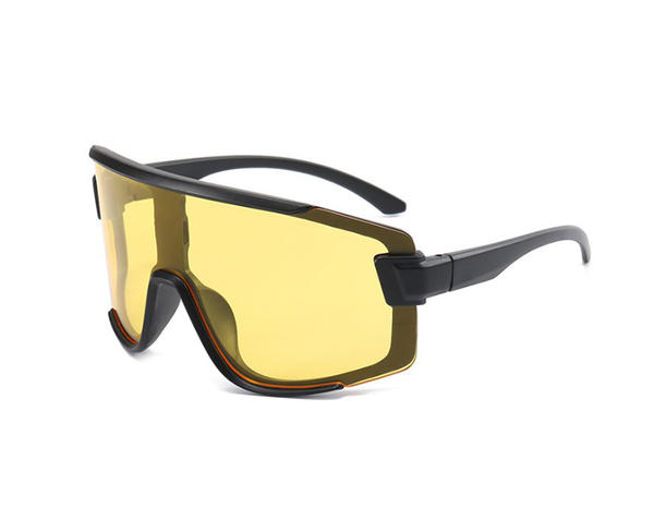 2022 nuevas gafas de sol para hombre, gafas de sol deportivas de marco grande coloridas a la moda, gafas de ciclismo para mujer al aire libre